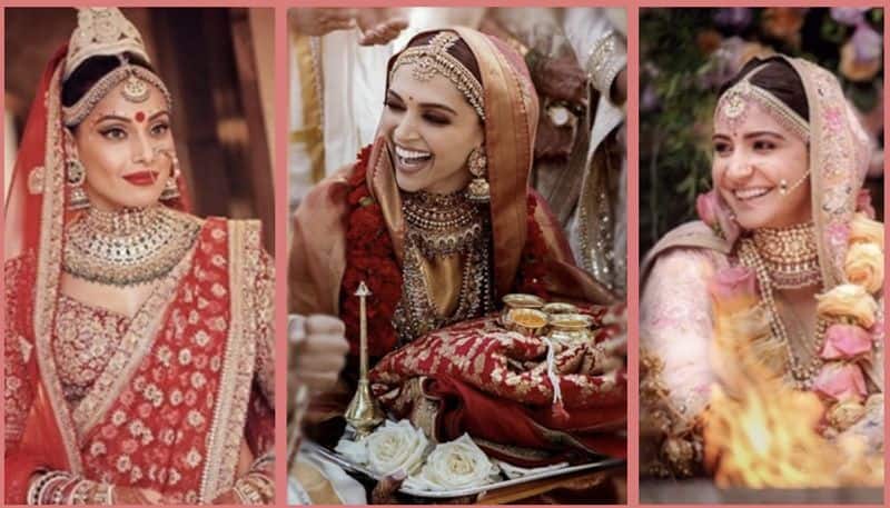 Bollywood brides in Sabyasachi collection of wedding dress