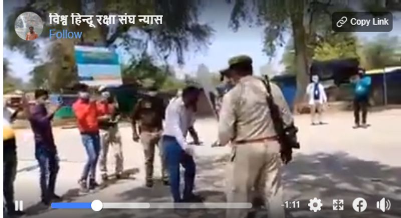 police detaining suspected covid 19 patients mock drill videos passed shared with false claims kpt