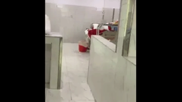 Hospital staff tied 73-year-old Covid-19 patient Hospital staff tied 73-year-old Covid-19 patient