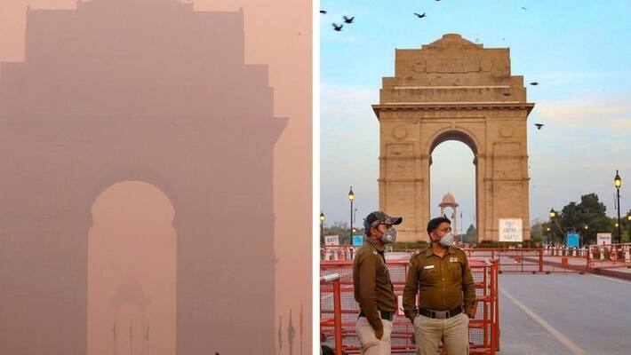 Delhi Breathes Easy as Air quality Improves Due To Corona Lock Down Delhi Breathes Easy as Air quality Improves Due To Corona Lock Down