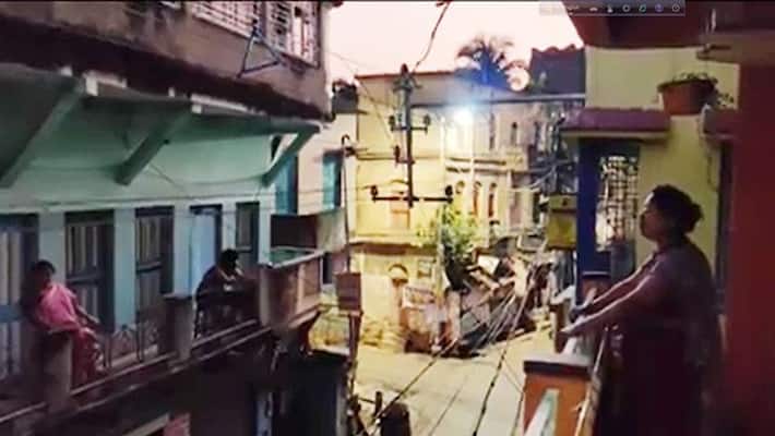 A Bengali neighbourhood sing together in balcony amid lockdown A Bengali neighbourhood sing together in balcony amid lockdown