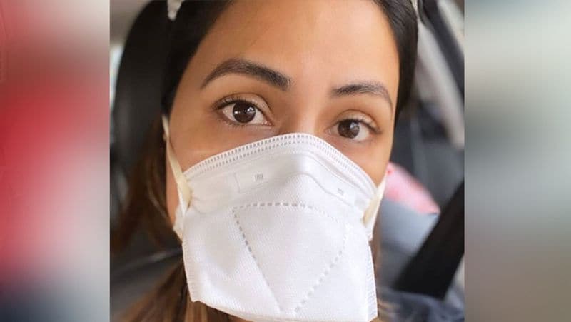 Hina khan shares her quarantine timepass photos of her social media
