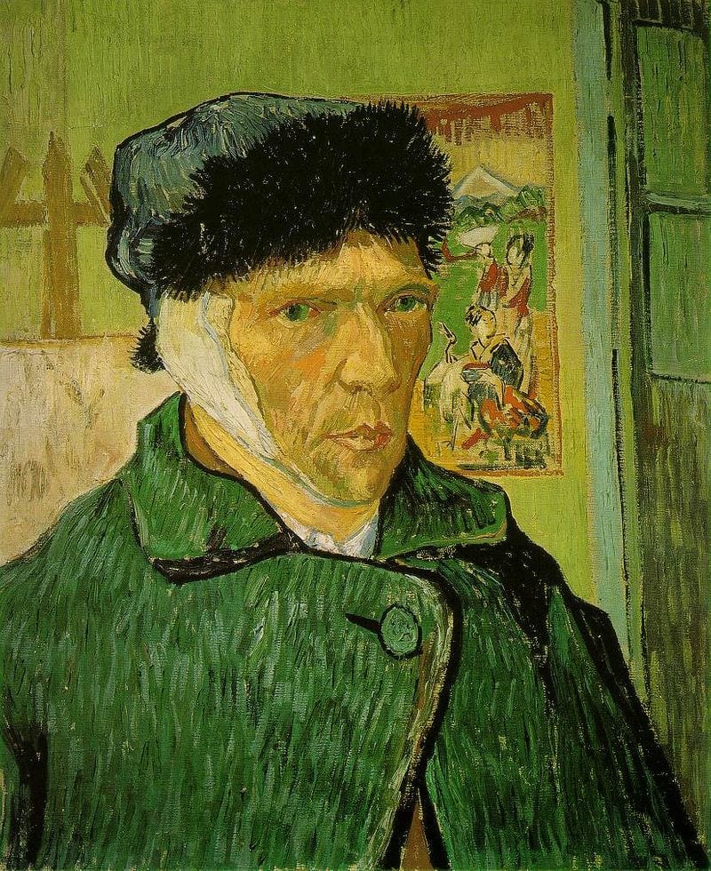 did vincent vangogh really chop his ear off and present to a prostitute?