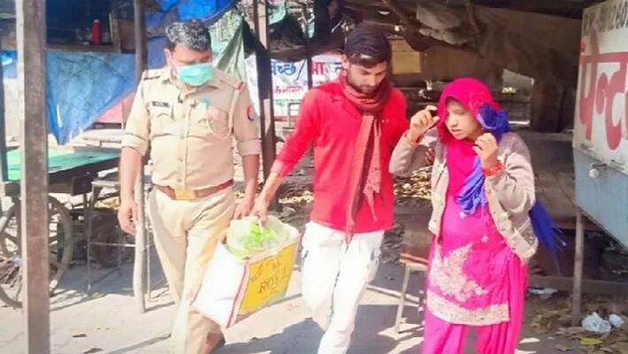 No wages paid for factory closure, 8 KM pregnant woman went hungry with her husband, reached home like this asa No wages paid for factory closure, 8 KM pregnant woman went hungry with her husband, reached home like this asa
