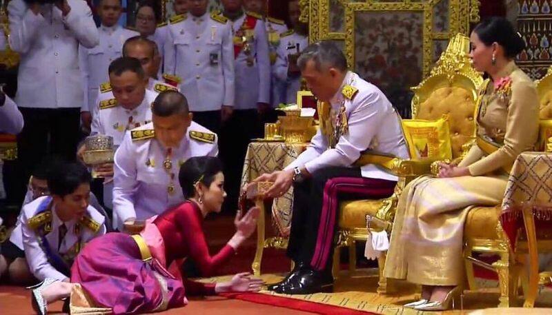 thai king moves in to german spa resort with a harem of 20 concubines for isolation amid COVID 19 scare