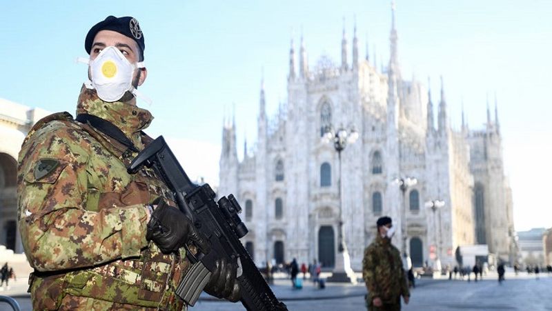 Italy badly affected by corona virus, now faces Mafia Rule MJA