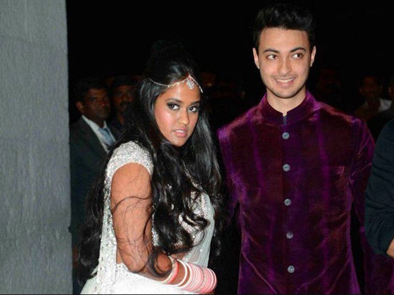 Aayush Sharmaa stirred controversy just before his debut
