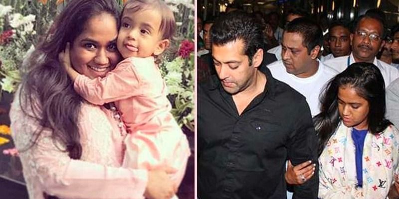 Aayush Sharmaa stirred controversy just before his debut