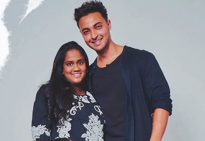 Aayush Sharmaa stirred controversy just before his debut