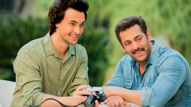 Aayush Sharmaa stirred controversy just before his debut