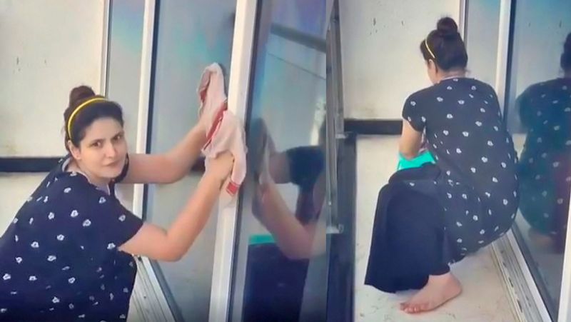 एक शख्स ने जरीन खान पर कमेंट करते हुए लिखा- भगवान ने अब हर इंसान को एक समान कर दिया है। वहीं एक ने पूछा- क्या ये सलमान खान का घर है?