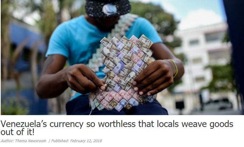 corona outbreak italy citizens thrown money on roads old venezuela image shared kpt