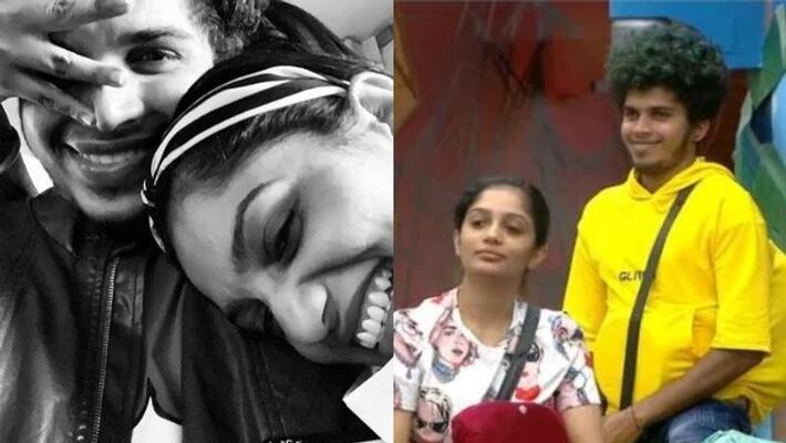 malayalam Actress arya shared selfie with fukru krishnajeev malayalam Actress arya shared selfie with fukru krishnajeev