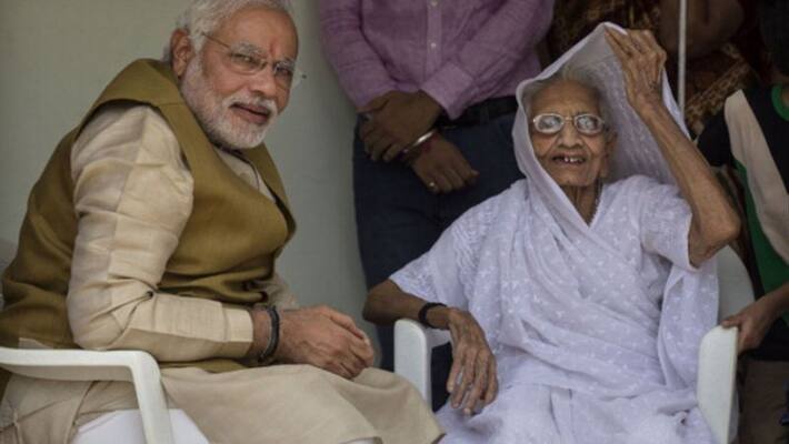 modi's mother donate 25 thousand to fight against coronavirus modi's mother donate 25 thousand to fight against coronavirus