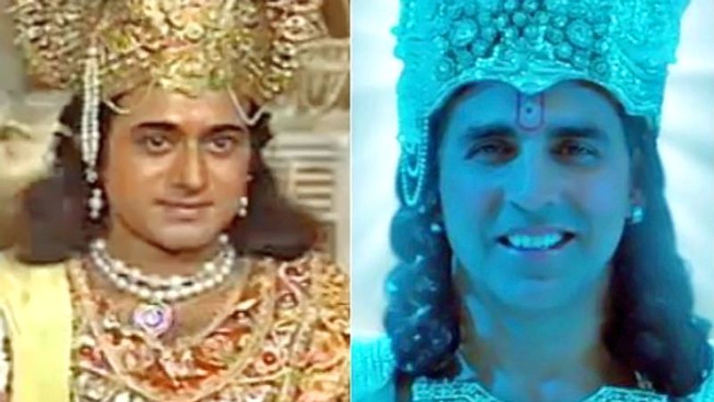 महाभारत में कृष्ण : नीतीश भारद्वाज। फिल्म में ये होंगे फिट : अक्षय कुमार
