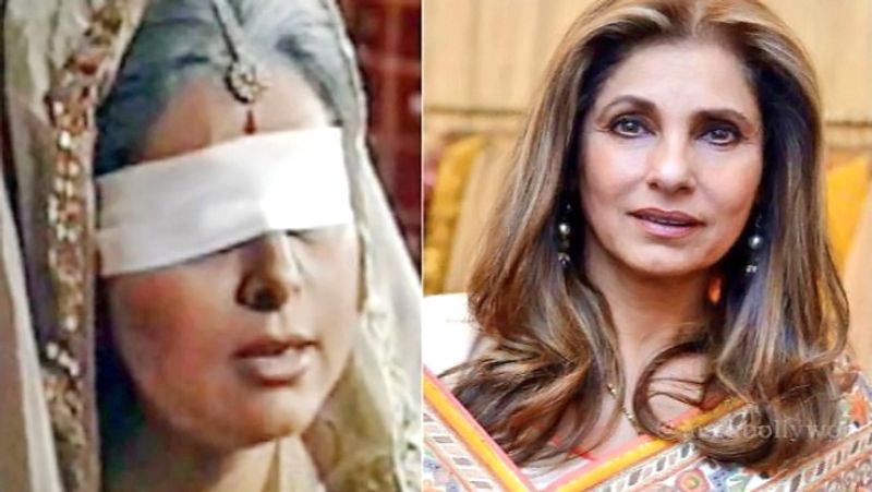 महाभारत में गांधारी : रेणुका इसरानी। फिल्म में ये होंगी फिट : डिंपल कपाड़िया