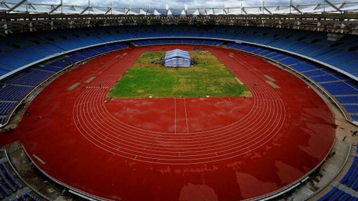 Delhi Jawaharlal Nehru Stadium become COVID-19 quarantine center Delhi Jawaharlal Nehru Stadium become COVID-19 quarantine center