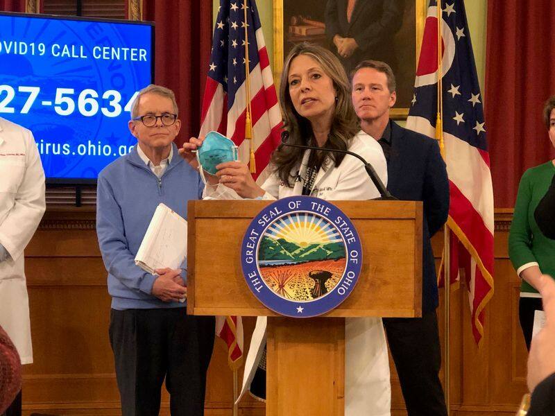 The US Governor Mike DeWine who saw it early, model for trump in fight against corona virus
