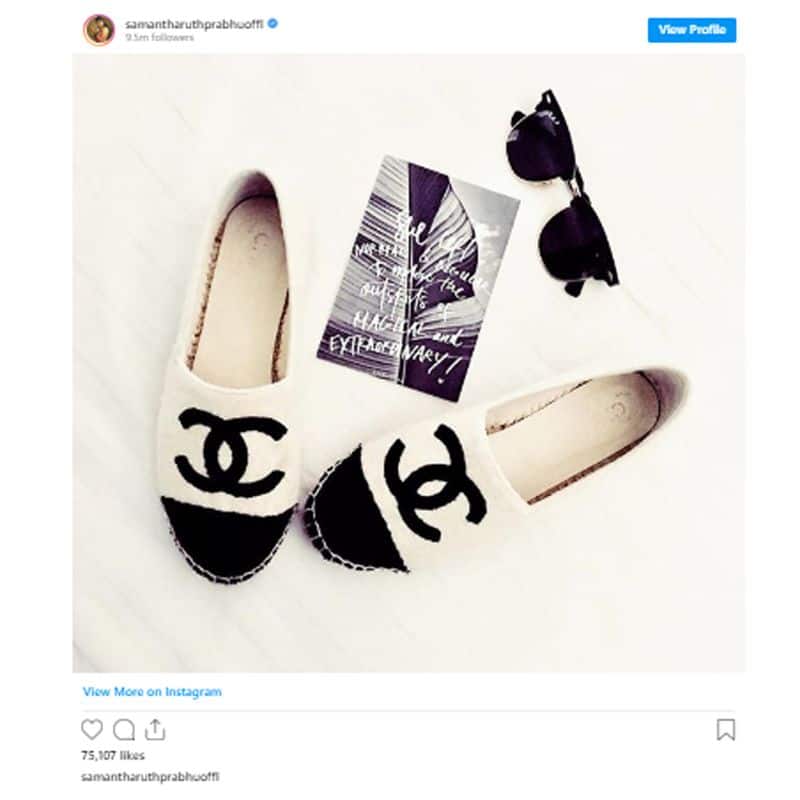 Samantha Akkineni on Instagram: “Dress @pallavisingh_arcvsh Shoes  @guiseppezanottidesign Watch @bu…