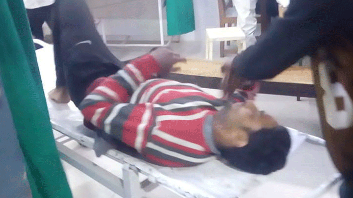 coronavirus lockdown in india lockdown update man injured on bike road accident kpr coronavirus lockdown in india lockdown update man injured on bike road accident kpr