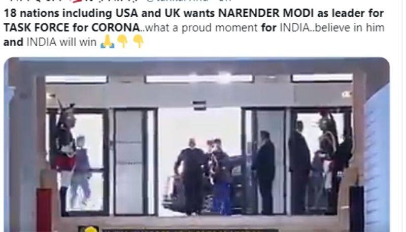 Covid 19 US and UK not Asked PM Modi To Lead 18 Nation Task Force