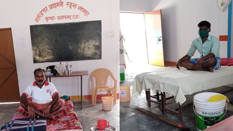 यूपी के प्रतापगढ़ जिले में शहाबपुर गांव में कुल नौ लोग क्वारंटाइन किए गए हैं। इनमे ज्यादातर लोग दिल्ली व महाराष्ट्र से आए हैं। गांव के लोगों को गांव में एक किनारे बने प्राथमिक स्कूल में रोका गया है। 14 दिन तक उन्हें अपने परिवार से भी मिलने की इजाजत नहीं दी गई है।