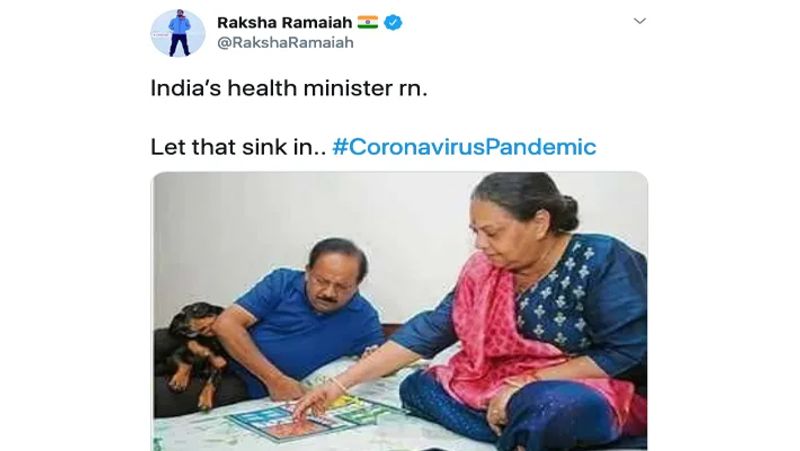 इन फोटो को शेयर करके विपक्ष के नेता और बाकी लोग बेवजह देश के स्वास्थ्य मंत्री पर दबाव बना रहे हैं और उनकी छवि खराब कर रहे हैं।
