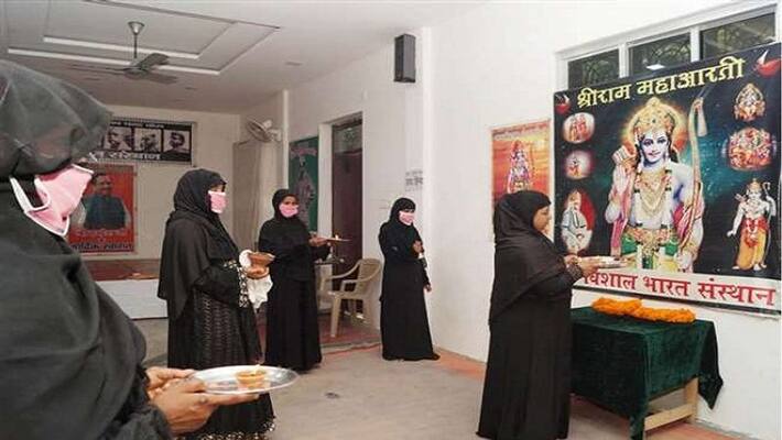 Muslim women perform Shri Ram Aarti in Urdu for 14 years on Ram Navami asa Muslim women perform Shri Ram Aarti in Urdu for 14 years on Ram Navami asa