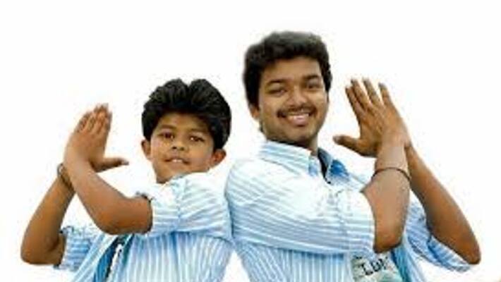 Thalapathy Vijay Son Jason Sanjay Latest Photo Going Viral in social media Thalapathy Vijay Son Jason Sanjay Latest Photo Going Viral in social media
