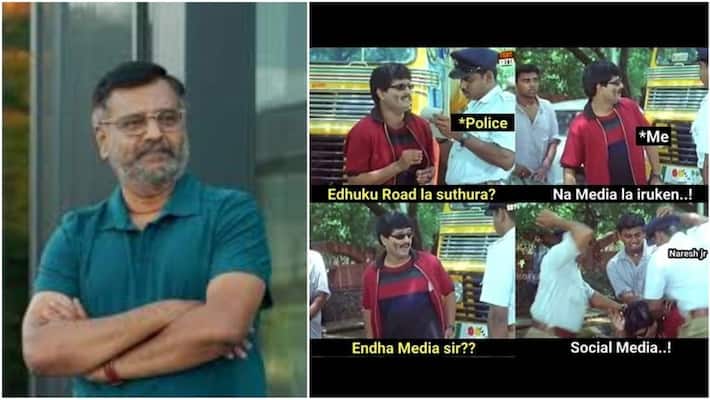 Actor Vivek Surprised after seeing his comedy memes Actor Vivek Surprised after seeing his comedy memes