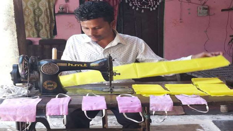 भारत में यूपी के बिजनौर में एक दिव्यांग टेलर भी मास्क सिलकर मुफ्त में लोगों को बांट रहा है। उसका कहना है किऐसे तो उसकी जिंदगी कभी किसी काम की नहीं रही लेकिन इसलिए वो लोगों की मदद करके पुण्य कमाना चाहता है। परिवार को पैसों की जरूरत भूल वो मुफ्त में मास्क सिलकर बांट रहा है। उसने 150 मास्क गांव वालों को बांटे थे।