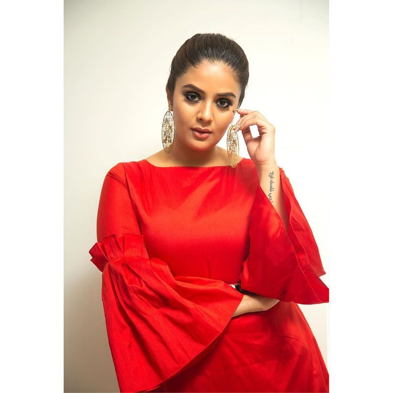 Anchor Sreemukhi latest instagram photos