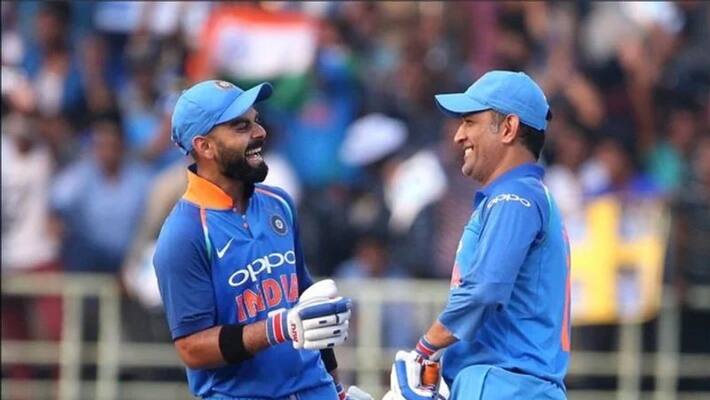 T20 World Cup:Virat Kohli delighted to have MS Dhoni as mentor, unaware of talks around Rahul Dravid T20 World Cup:Virat Kohli delighted to have MS Dhoni as mentor, unaware of talks around Rahul Dravid