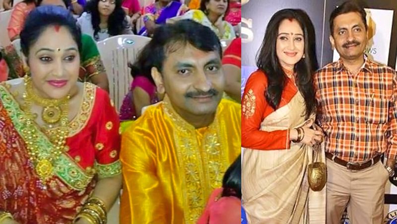 दया भाभी उर्फ दिशा वाकाणी पति मयूर पड़िया के साथ। मयूर मुंबई बेस्ड चार्टर्ड अकाउंटेंट हैं और दिशा ने 24 नवंबर 2015 को उनसे शादी की। दिशा और मयूर एक बेटी के पिता हैं।