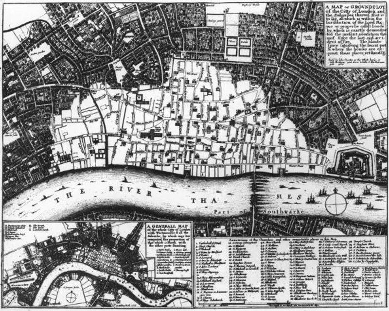 Great Fire of London and plague