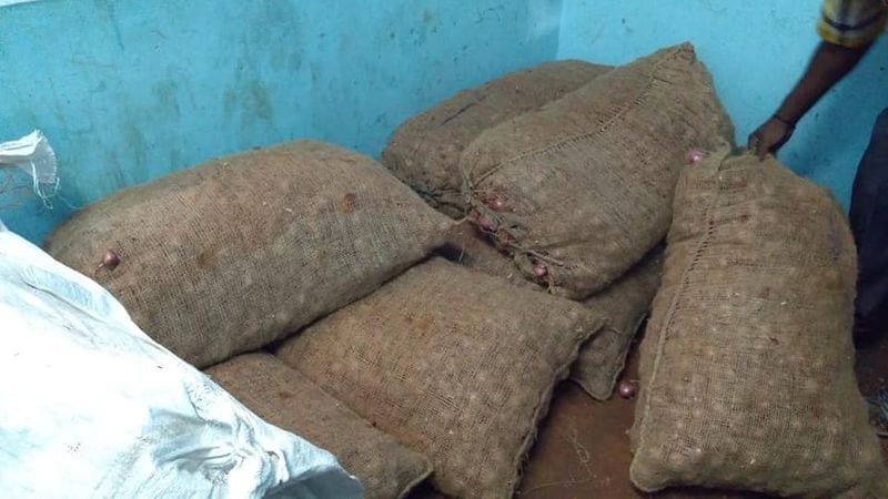 JDS Leader YSV Datta contributes RS 10 lakh food materials to underprivileged people For Lockdown at Kadur