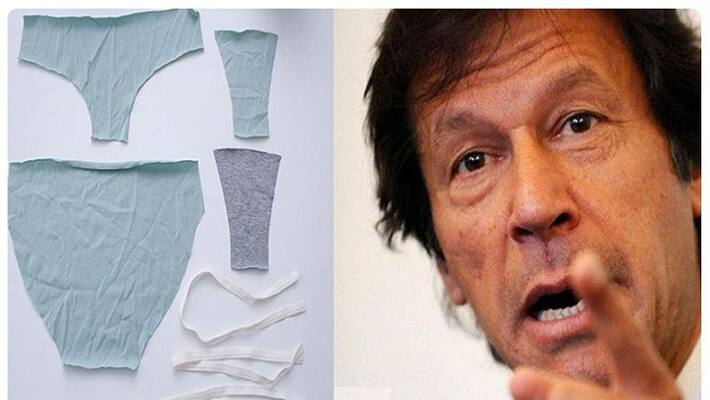 Making mask in lingerie ... Dispatched to face Pakistanis Making mask in lingerie ... Dispatched to face Pakistanis
