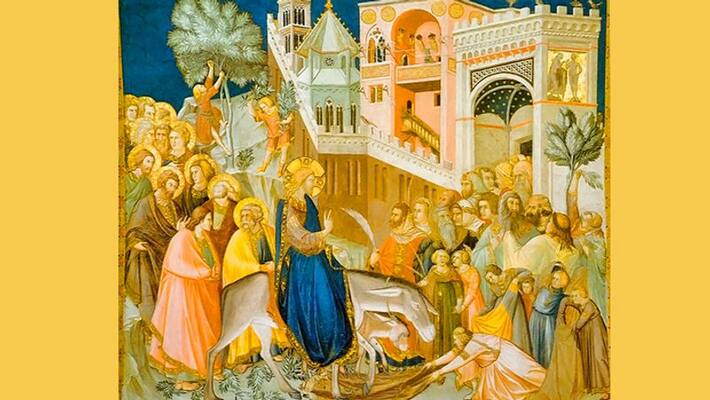 palm Sunday on 5th April, on this day Jesus entered Jerusalem KPI palm Sunday on 5th April, on this day Jesus entered Jerusalem KPI