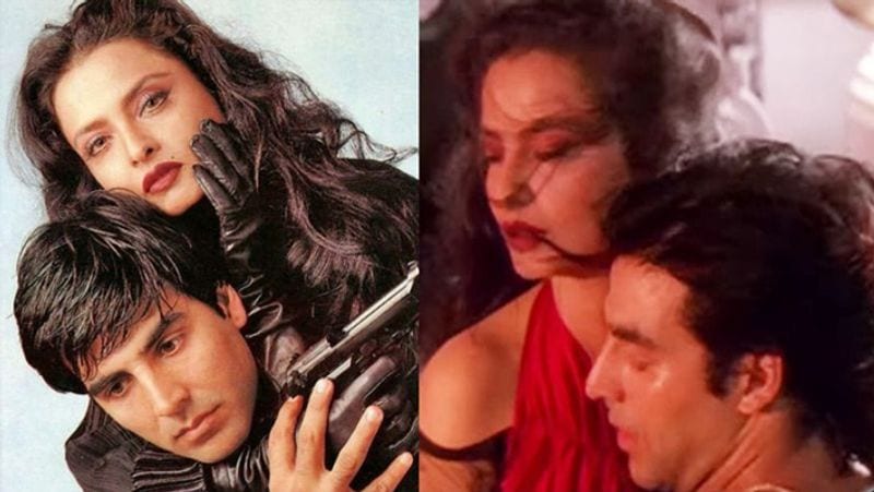 বলিউডের শিল্পা শেট্টি, থেকে রবীনা ট্যান্ডন এমনকী সত্তরের দশকের এভারগ্রীন অভিনেত্রী রেখার সঙ্গেও নাম জড়িয়েছিল বলিউডের খিলাড়ির।
