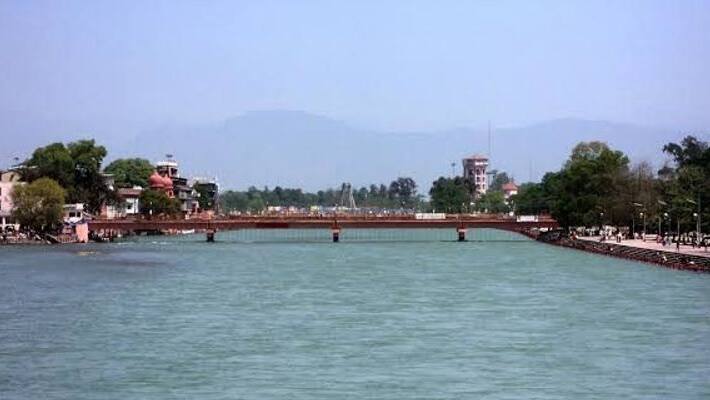 Migrants stuck in Haryana swim across Yamuna to UP Migrants stuck in Haryana swim across Yamuna to UP