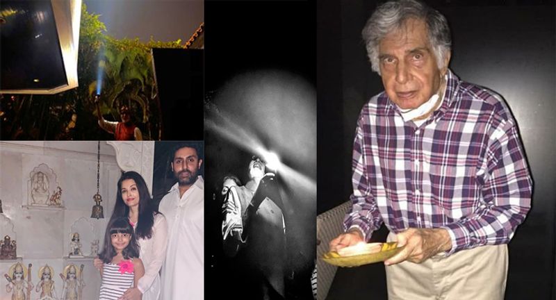 अमिताभ बच्चन ने भी अपने बंगले जलसा में 9 मिनट के लिए अंधेरा कर घर के बाहर आकर टॉर्च जलाकर पीएम मोदी का सपोर्ट किया। हालांकि, अमिताभ की पत्नी जया बच्चन इस मौके पर कहीं भी नजर नहीं आई। इतना ही नहीं जया जिस दिन थाली, शंख, घंटी बजानी थी, उस दिन भी नजर नहीं आई थी। 82 साल के बिजनेसमैन रतन टाटा पीएम मोदी के सपोर्ट में सामने आए। उन्होंने अपने घर में 9 मिनट मिनट के लिए अंधेरा किया और प्लेट में दीया लेकर घर से बाहर नजर आए।