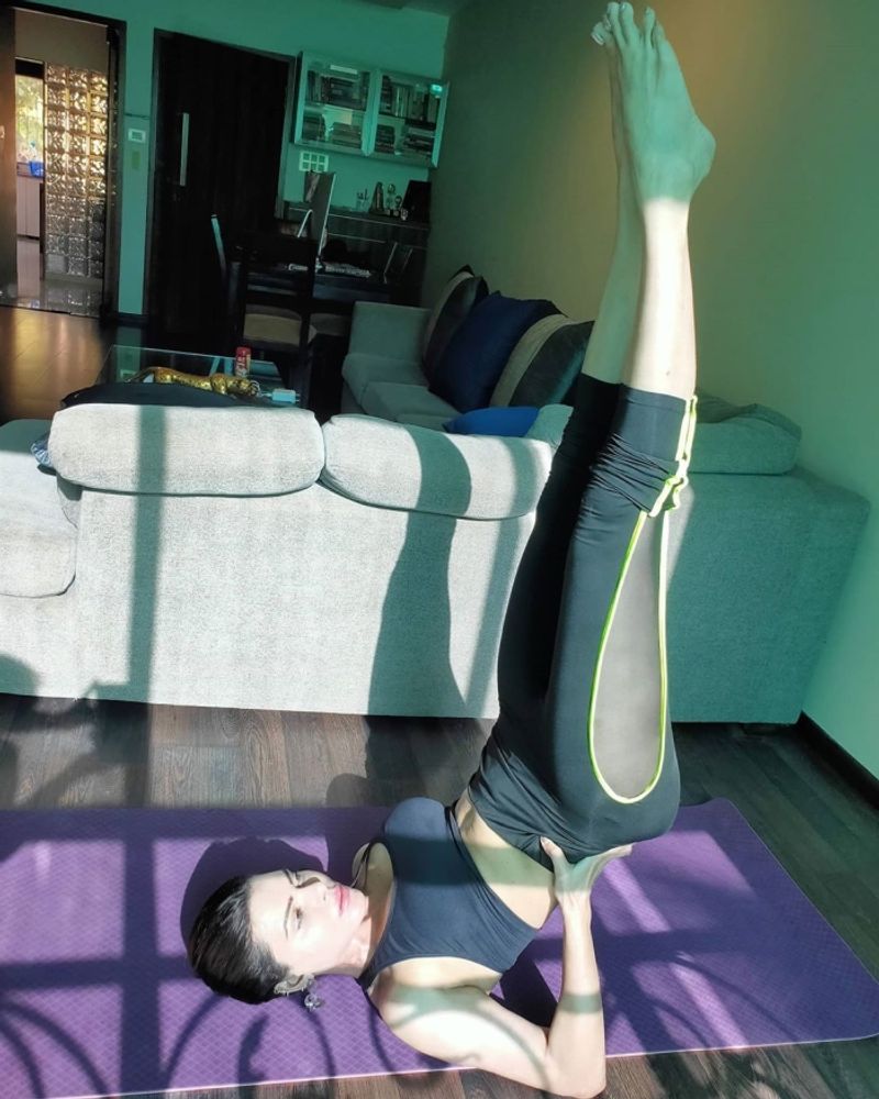 Sherlyn Chopra tells fans to take up yoga
