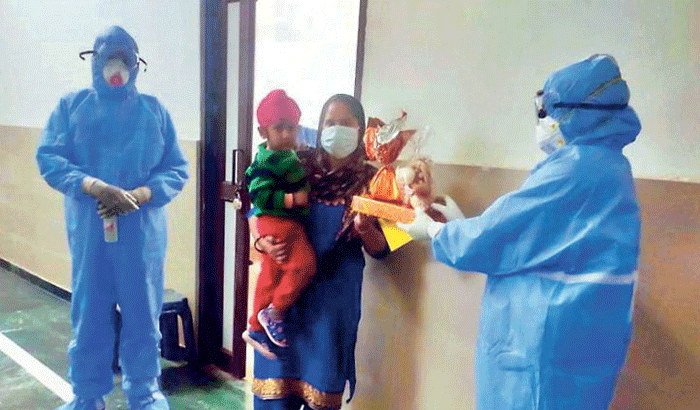 doctors celebrate birthday of 2 year old corona victim in punjab kpr doctors celebrate birthday of 2 year old corona victim in punjab kpr