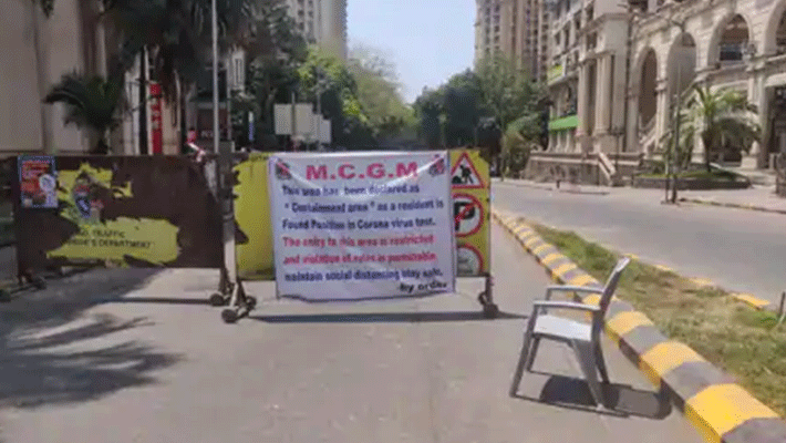 Covid-19... tea seller tests positive..Uddhav Thackeray residence BMC seals Covid-19... tea seller tests positive..Uddhav Thackeray residence BMC seals