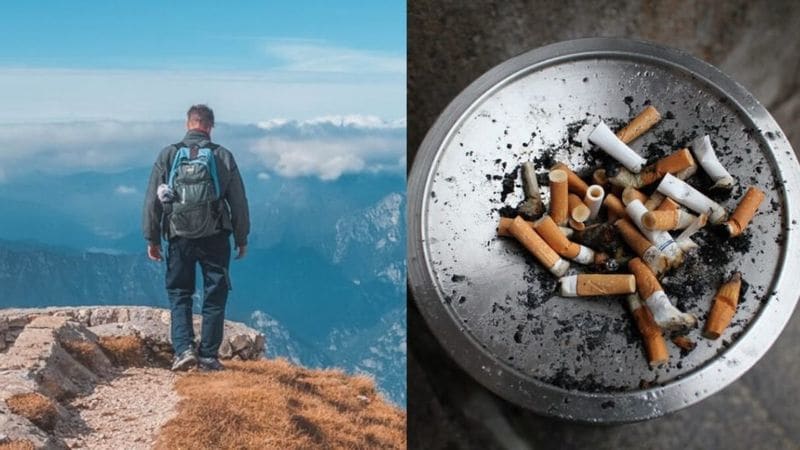 स्पेन जाने के लिए जिस पहाड़ी का शख्स ने रास्ता लिया, वहां काफी ठंड थी। बीच रास्ते में ही शख्स थक गया और कमजोरी में बैठ गया।