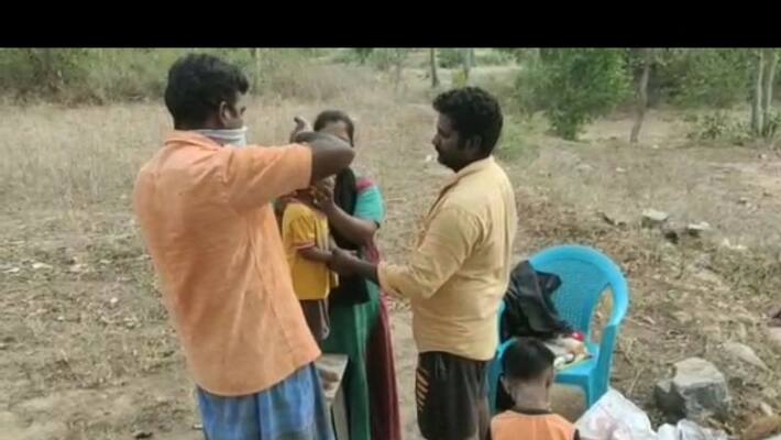 krishnagiri people feeling bad due to a person who is doing hair cut in their place krishnagiri people feeling bad due to a person who is doing hair cut in their place