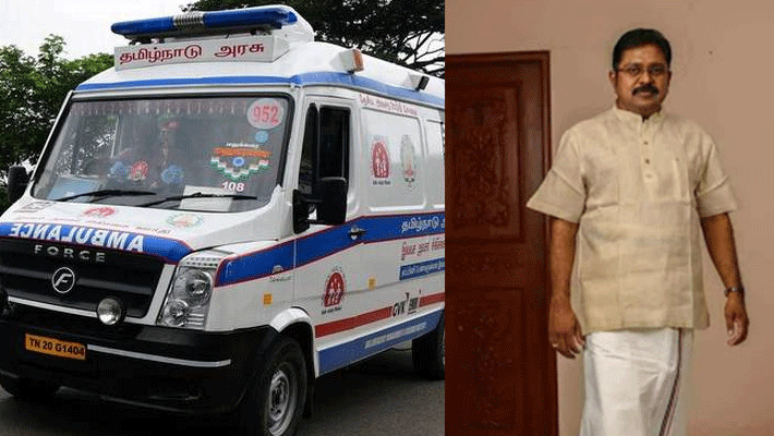 one month special salary for 108 ambulance workers...ttv dhinakaran one month special salary for 108 ambulance workers...ttv dhinakaran