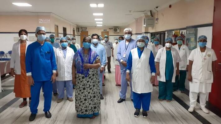 74 year old women of tamilnadu fully recovered from corona virus 74 year old women of tamilnadu fully recovered from corona virus
