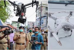 Corona havoc: drones are monitoring in Bihar