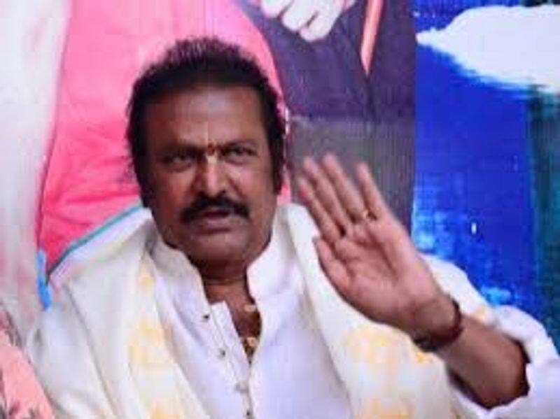 Unknown people trespassed tollywood actor mohan babu bungalow threatens him